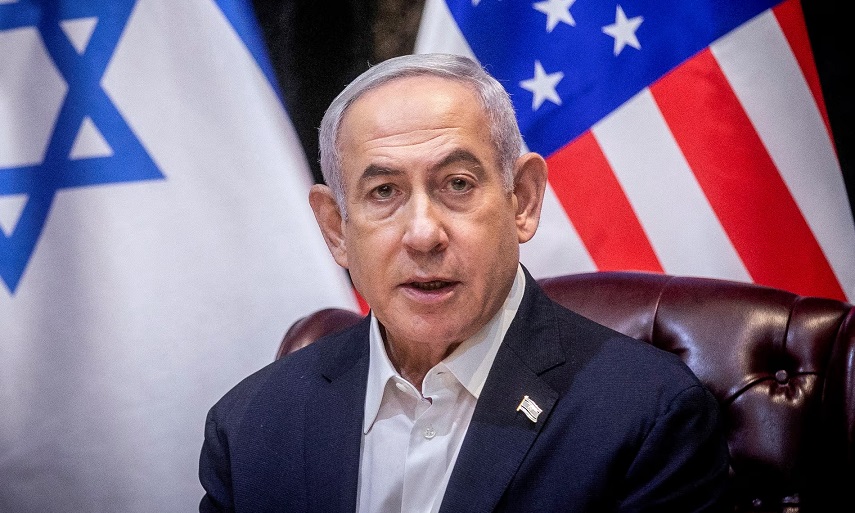 Netanyahu oo duray Mareykanka.jpg